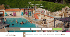 Desktop Screenshot of campinglesroches.com
